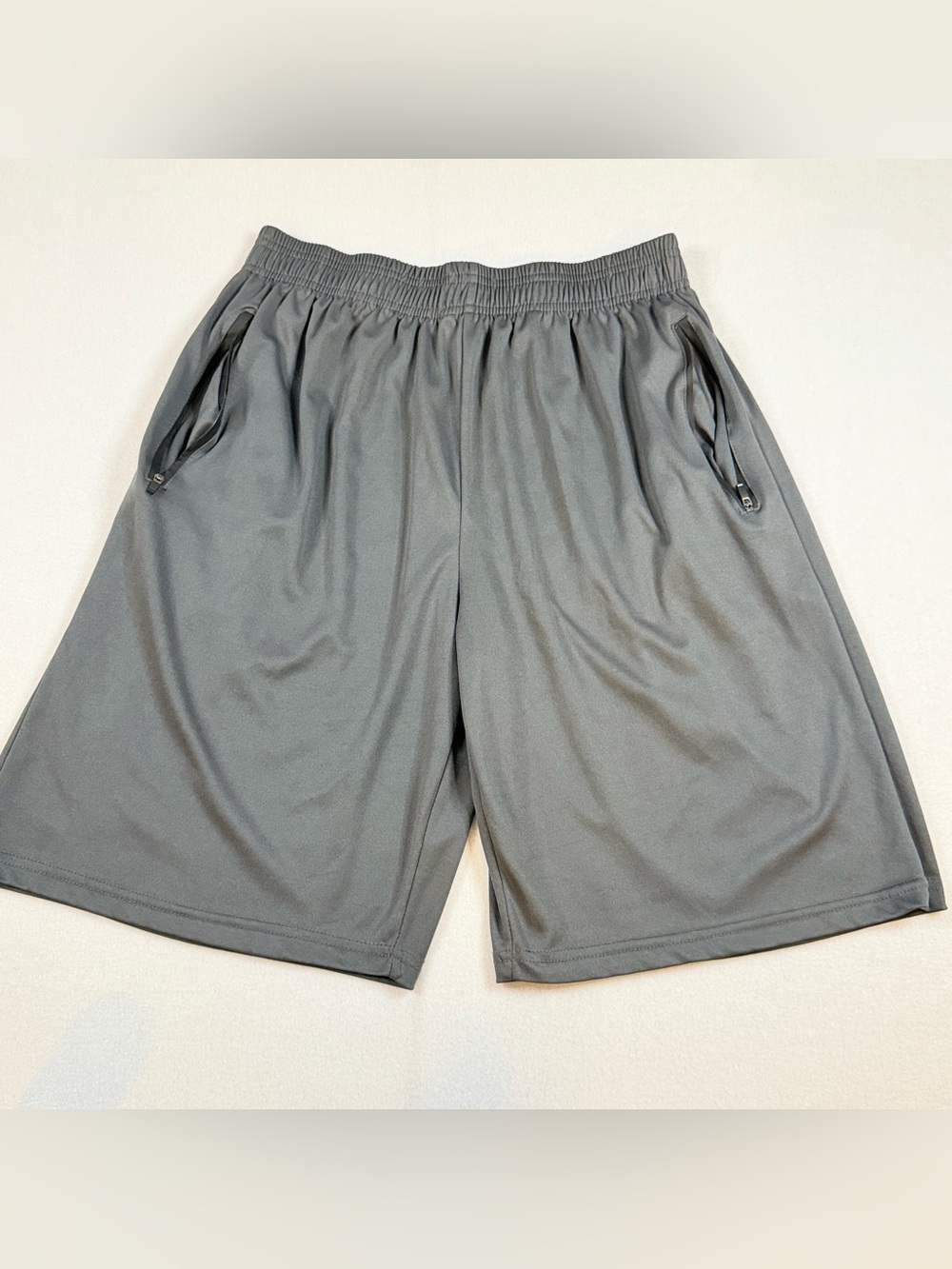 Men's Athletic Grey Performance Shorts